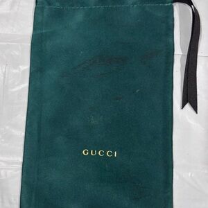 GUCCI Silk Drawstring Pouch